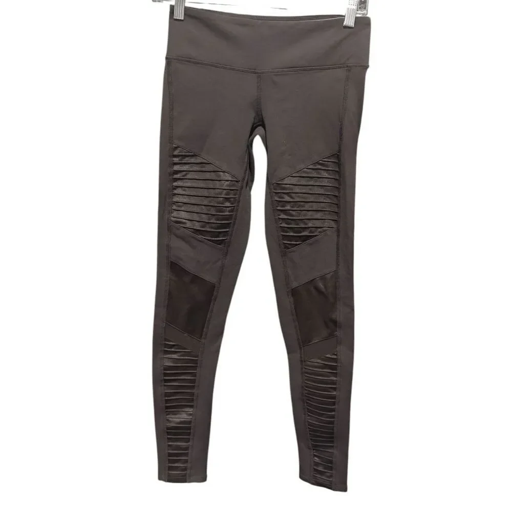ALO YOGA Hi-Waisted Moto Leggings Size XS